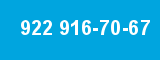 922 916-70-67
